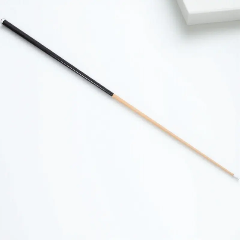 

Wooden Short Pool Cue for Kids Compact Lightweight Natural Wood Billiard Stick Wear Resistant Smooth Handle Portable Beginner