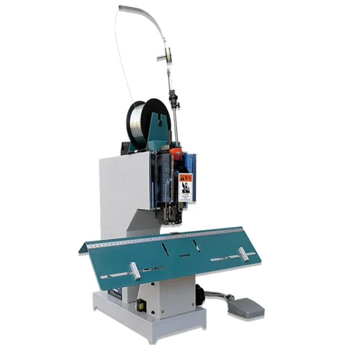 Single Head Book Saddle Stitching Binding Machine