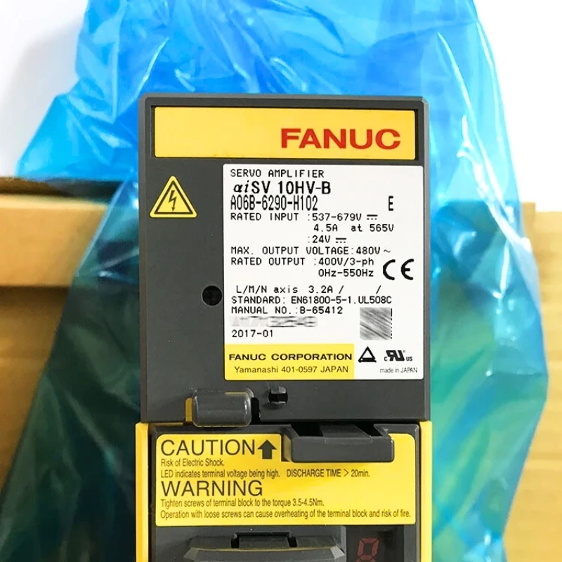 Fanuc A06B-6290-H102 Power Supply Tested ok Expedited Delivery