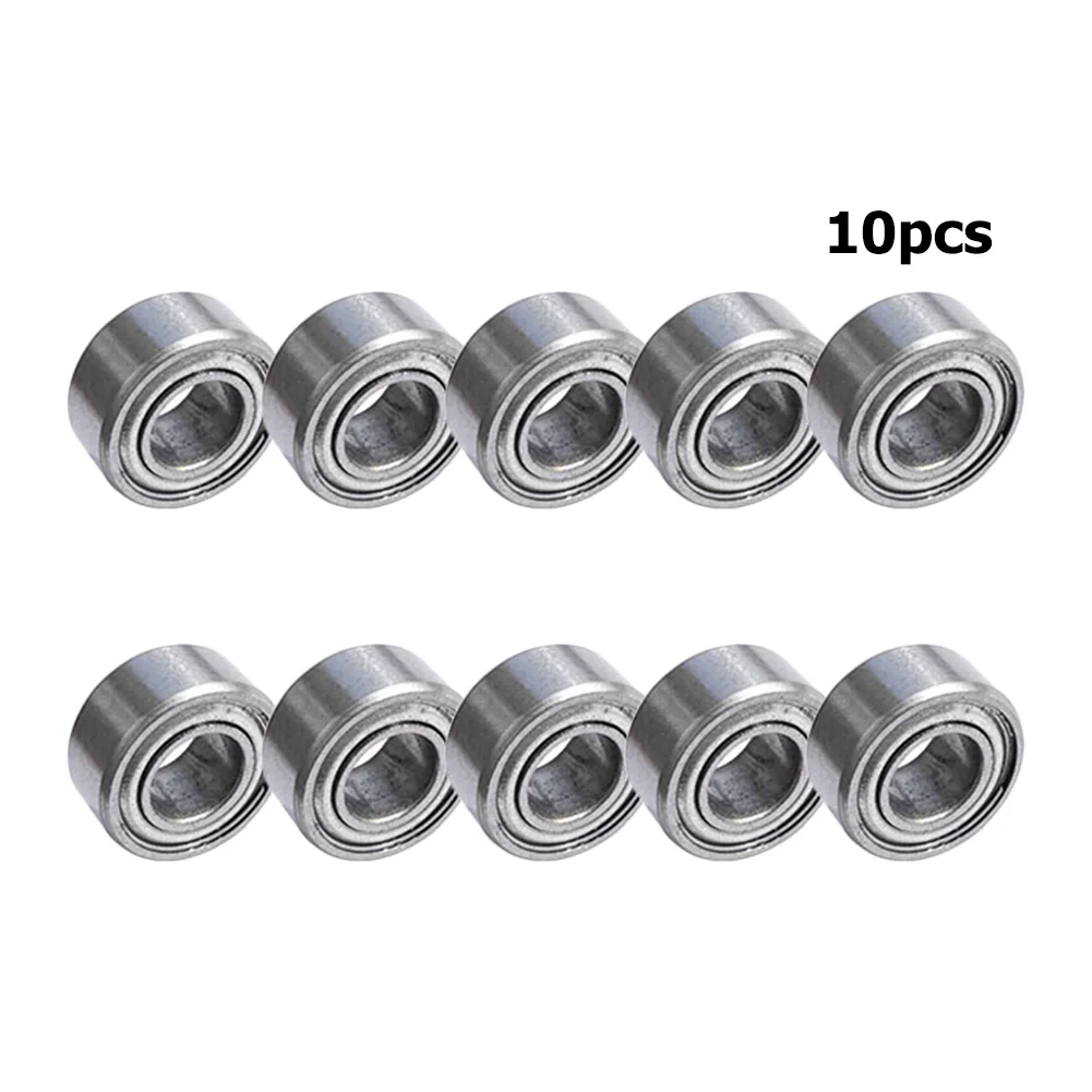 10pcs High Speed Bearing Miniature 685ZZ Axle Bearing Strong Load Capability Carbon Steel Replacement Power Transmission Parts