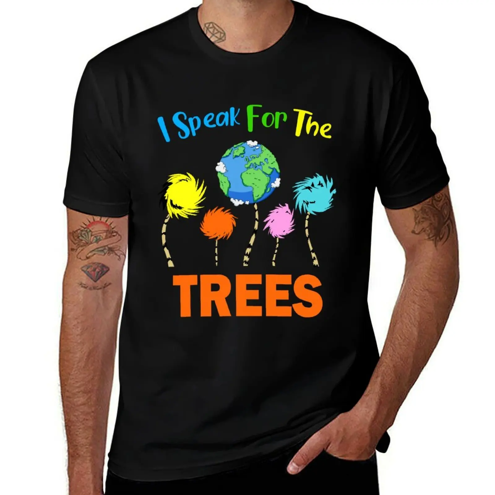 

I Dr The Trees Speak For Seuss T-Shirt Christmas Casual Tee Shirt