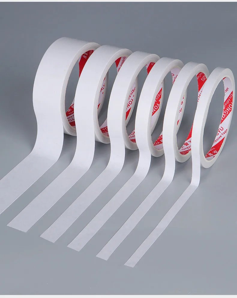 5mm Double Sided Adhesive Tape 10M Ultra-thin White Strong Tape Sticker for Home Office Craft Double Sided Tape Sticky Paper