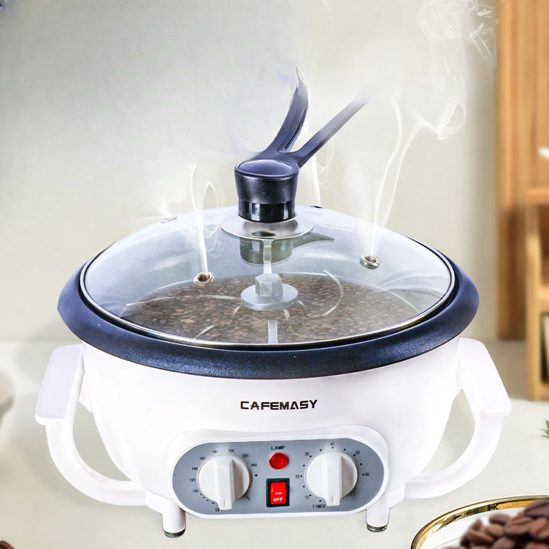 Cafemasy coffeeroaster bean roaster peanut frying pan bean roaster small household frying machine bean roaster