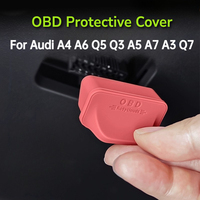 For Audi A4 A6 Q5 Q3 A5 A7 A3 Q7 OBD Port Silicone Protective Cover Anti Dust Cap