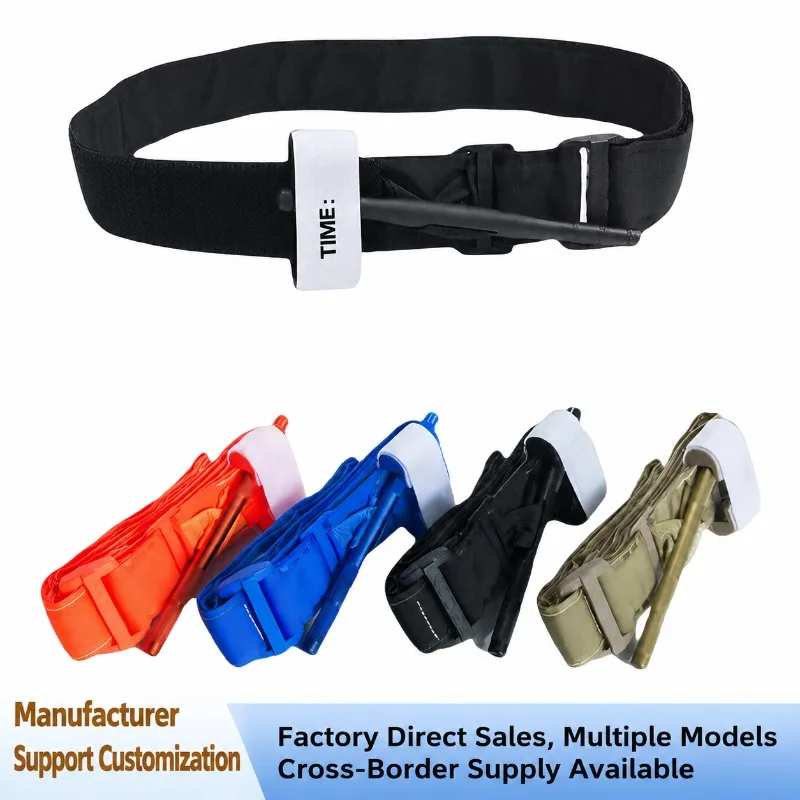 Tactical Emergency Tourniquet First Aid Medical Survival Gear Outdoor Rescue One Hand Operation Windlass for Camping Hiking EDC