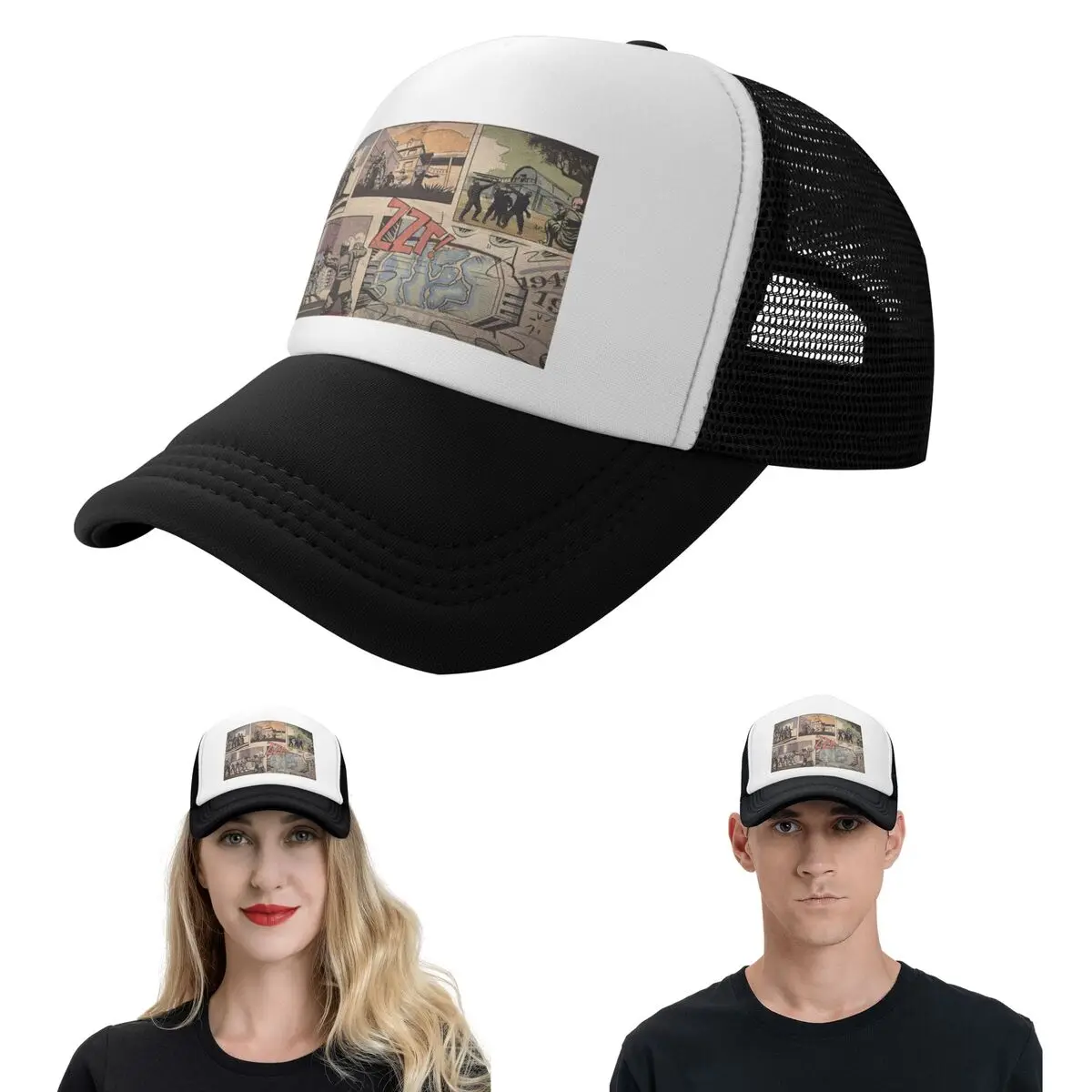 COD Zombies Kino Der Toten Loading Screen Cap Casual Mesh Baseball Caps Adjustable Hat Hip Hop Summer Unisex Baseball Hats