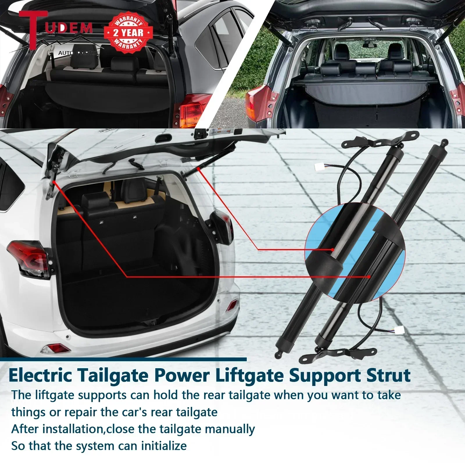 6892009010 6891009010 1pcs Left/Right Power Liftgate Electric Tailgate for Toyota Rav4 2013-2018 6892009012 6892009011