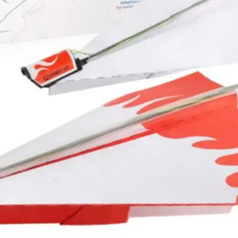 Avion Rc modèle en papier pliant bricolage moteur puissance Rc avion enfants jouet modèle d'avion