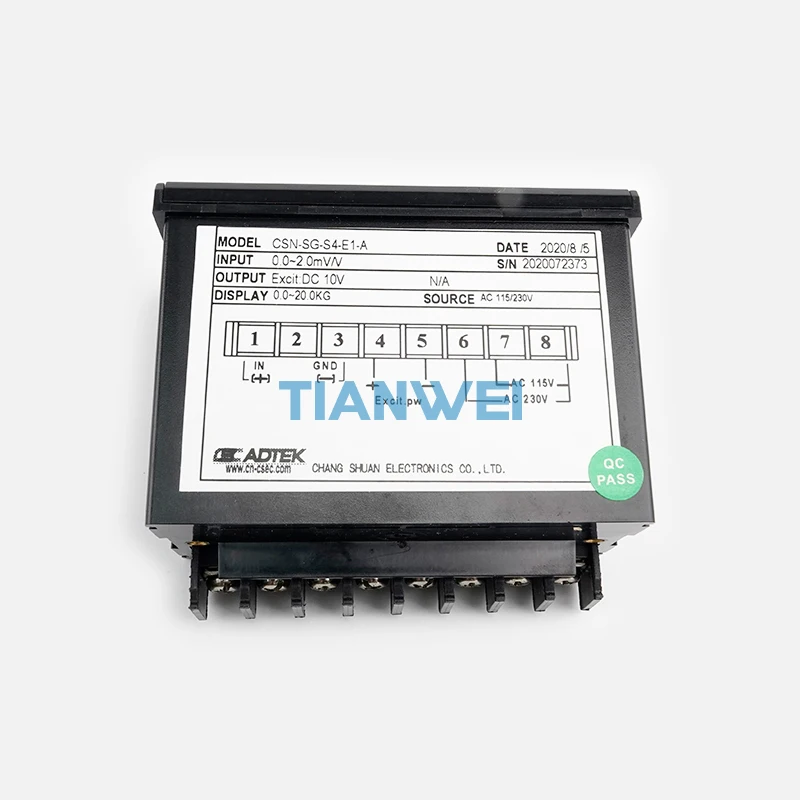 

CSN-SG-S4-E1-A 100% Original and New Taiwan ADTEK Ampere Meter