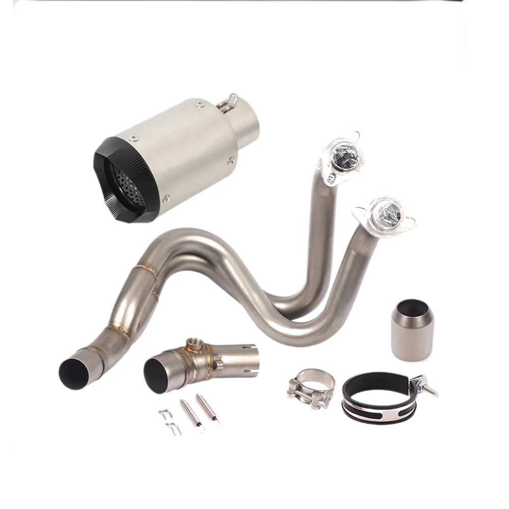 Für Kawasaki Ninja Z650RS Z650 650 2017-2023 Auspuffrohre Komplettes Auspuffsystem Schalldämpferrohr – Detail 2