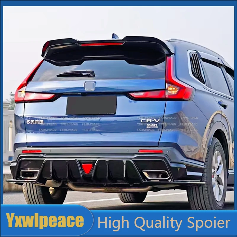 

For 2023 2024 2025 NEW Honda CRV Roof Spoiler High Quality ABS Material Car Trunk Rear Trunk Wing Body Kit Accessories