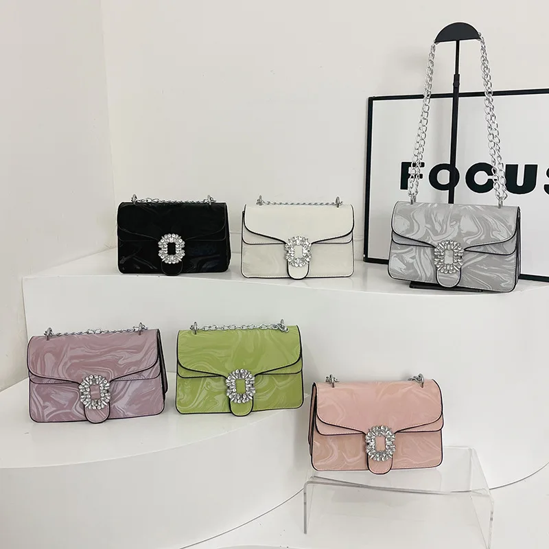 

New Fashion Shoulder Bag Personalized Trend Commuter Bag Personalized Chain Messenger Bag
