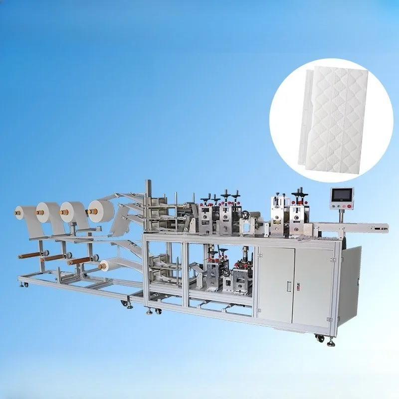 Non-woven mop cloth machine Automatic microfiber mop cloth equipment Disposable mop replacement cloth machine