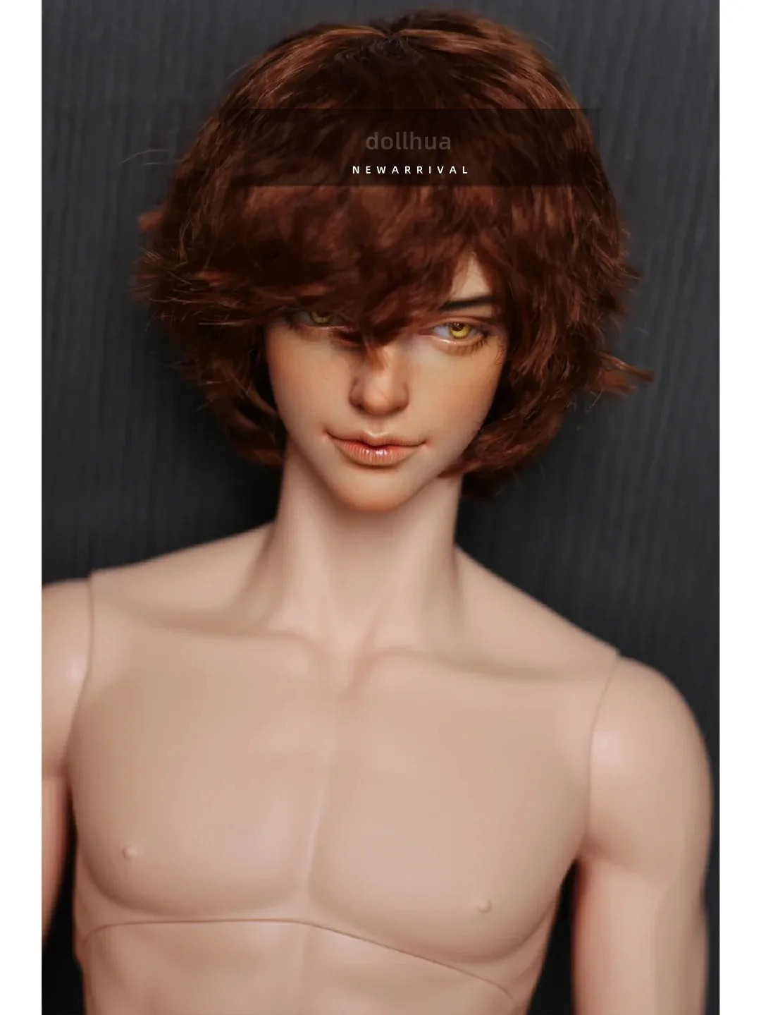 

Кукла Эликс Эрик Тео 1/3 в масштабе BJD/SD - 65 см, мышечное тело дяди, шарнирная художественная фигурка из смолы с реалистичным макияжем | Высококачественный