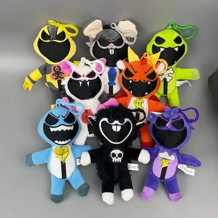 Peluche De Nightmare Critters Azul | Suave, Articulado, Ideal Para Regalar A Fans De Juegos Y Anime