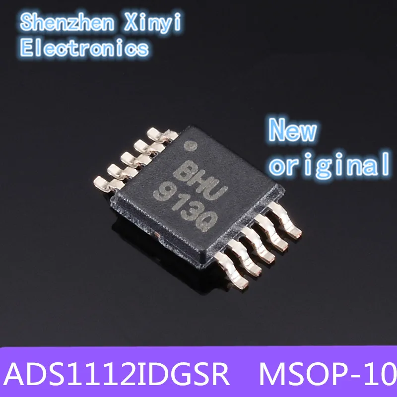 New and original ADS1112IDGS ADS1112IDGSR ADS1112IDGSRG4 ADS1112 BHU MSOP-10 Analog to Digital Converter