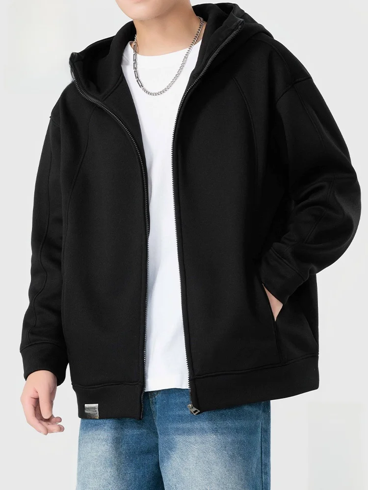 

Мужская свободная толстовка-кардиган Paul Frank American Style с капюшоном, длинными рукавами, осенняя, повседневная, молодежная, из смесового хлопка