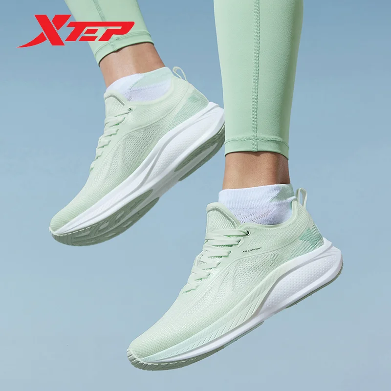 Xtep Light Wing 2.0 Running Shoes For Women 2024 Summer Rebound Sports Shoes Jogging Lightweight Cushion Sneakers 876218110003