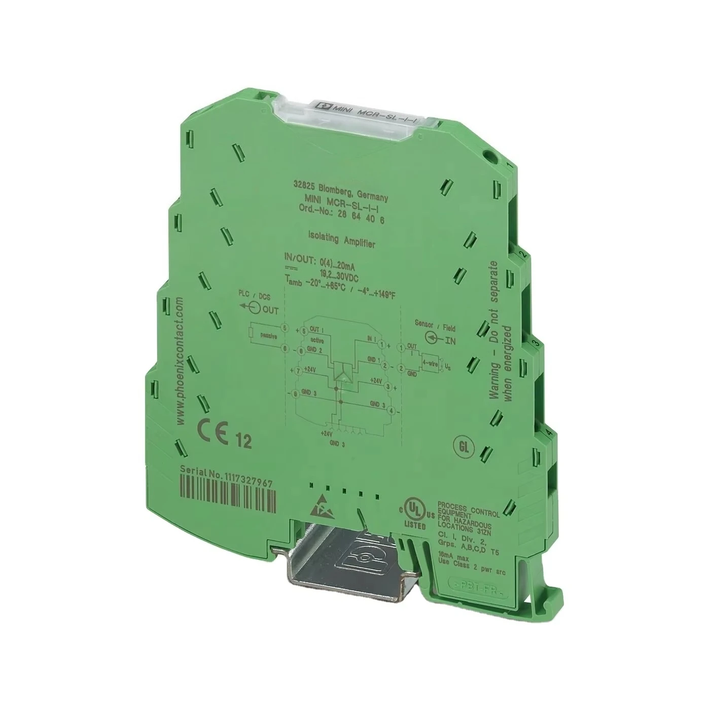 2864406 Original Contact Signal 3-way Isolating Amplifier Mini Mcr-SL-I-I Signal Conditioner