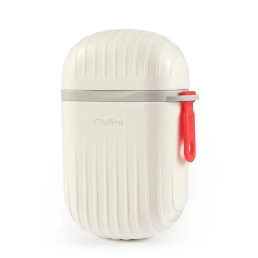 

Leakproof and Waterproof Travel Soap Case with Lid - Portable Bar Soap Holder and Draining Container for Camping, Gym, Bathroom