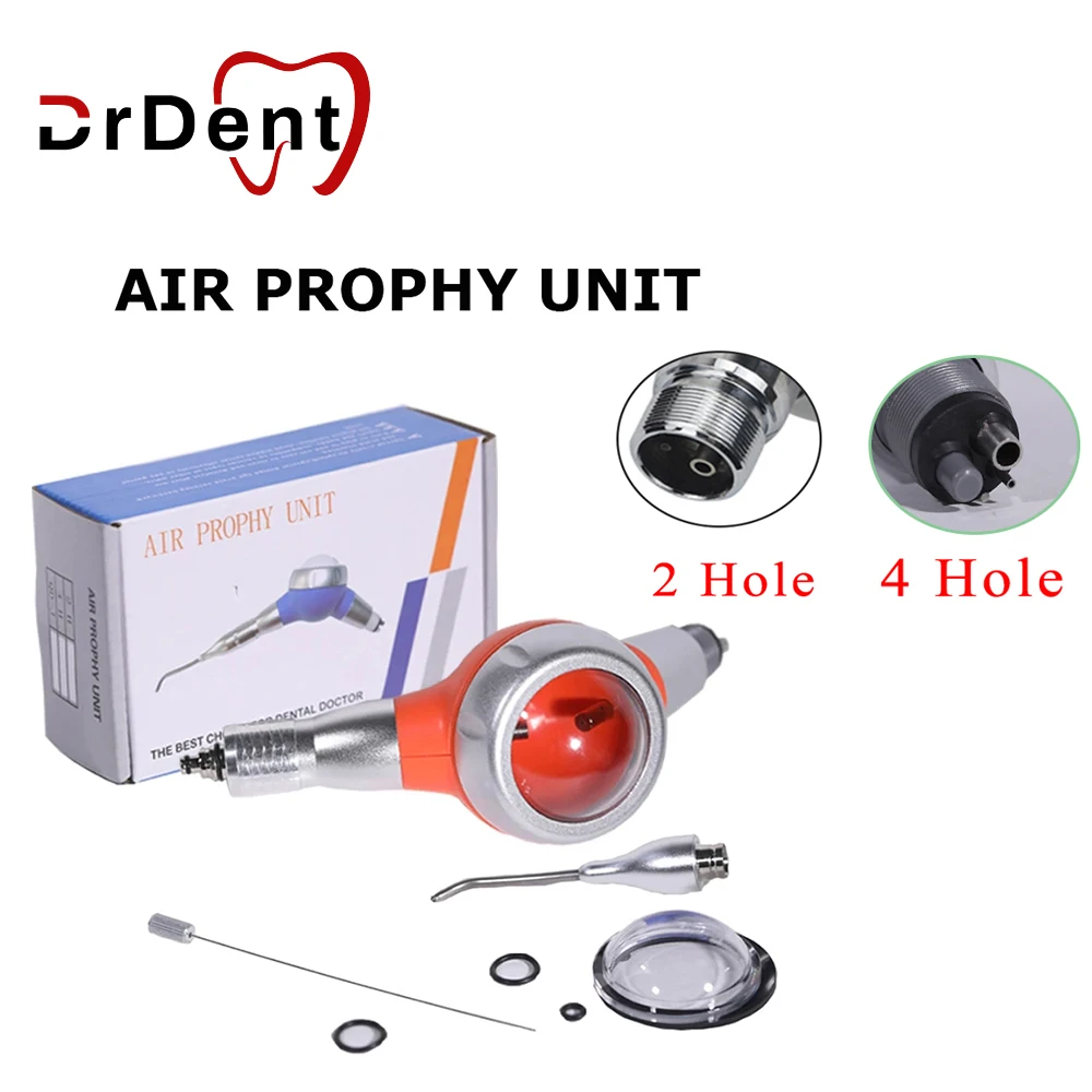 Polisher Air Prophy Dental Nozzle Sandblaster Unit Rotation Equipment Dentist Teeth Whitening Oral Care Air Flow Powder Spray