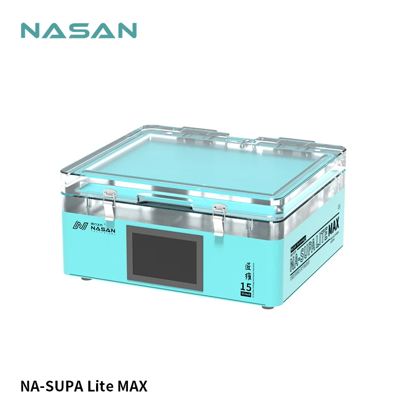 NASAN SUPA LITE MAX Vacuum Laminate Machine Soft Lamination No Need External Air Compressor for Flat and Curved Screen