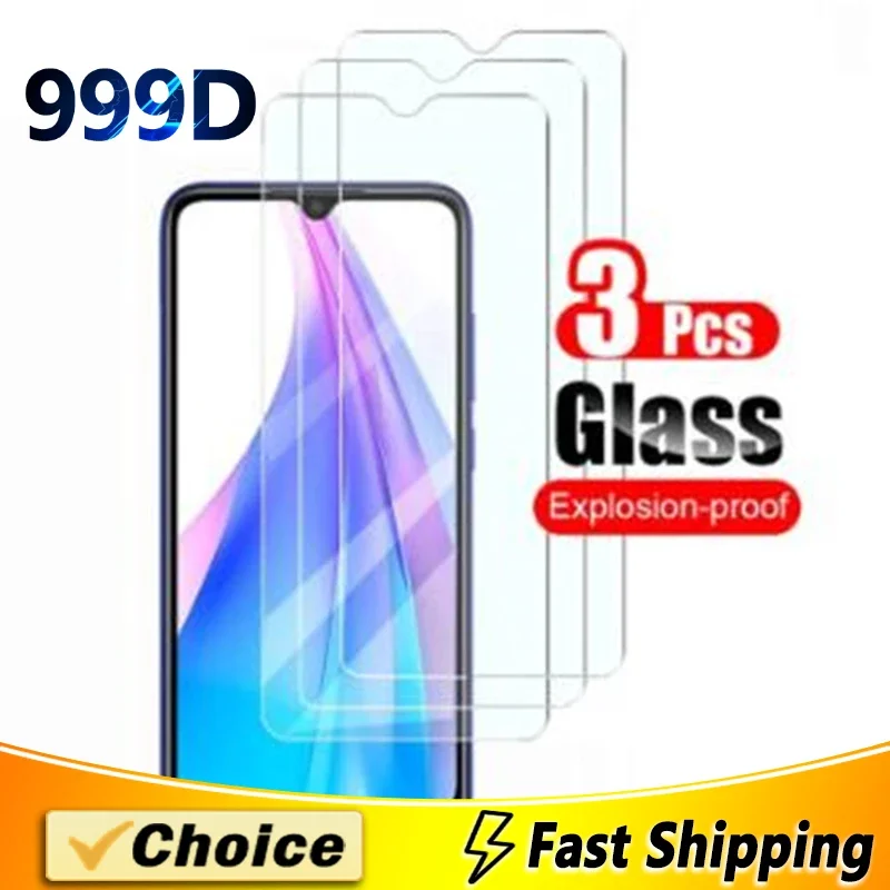 3 Pcs Tempered Glass Cover For Alcatel 1S E 3X 3L(2020)  3L 1L(2021) 1L Pro Screen Protector Clear Tempered Film Anti-Scratch