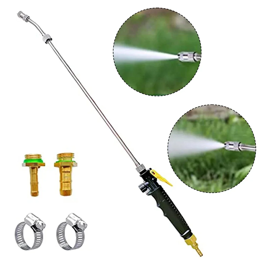 

Watering Spray Sprinkler Hose Wand Nozzle Spray Atomizing Gun Water Jet Garden Washer Car High Pressure Gun Power Water