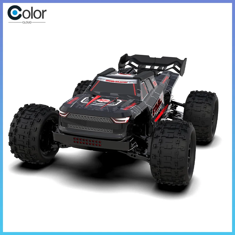 

Jjrc 4wd Full Scale Brushed Motor Rc Off-Road Truck All Terrain Crawler With Dual Front Underbody Lights For Kids Outdoor Play