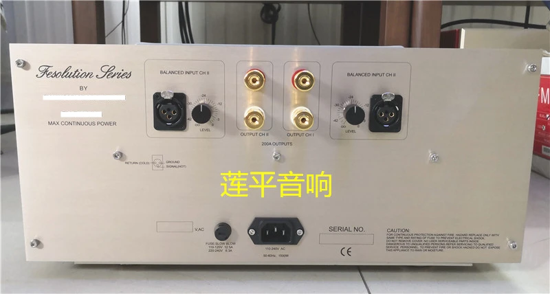 Refer to Swiss FM711MKIII 260W*2  8ohm 1600W*2 2 ohm LM711A stereo post-fever power amplifier