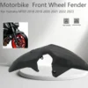 オートバイの前輪フェンダーマッドガードマッドフラップスプラッシュ泥ガードカバーヤマハ MT-07 MT07 2018 2019 2020 2021 2022 2023 1