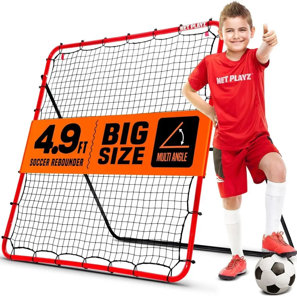 

Soccer Training Rebound Net - Ideal for All Ages, Easy Storage, Football Practice Equipment