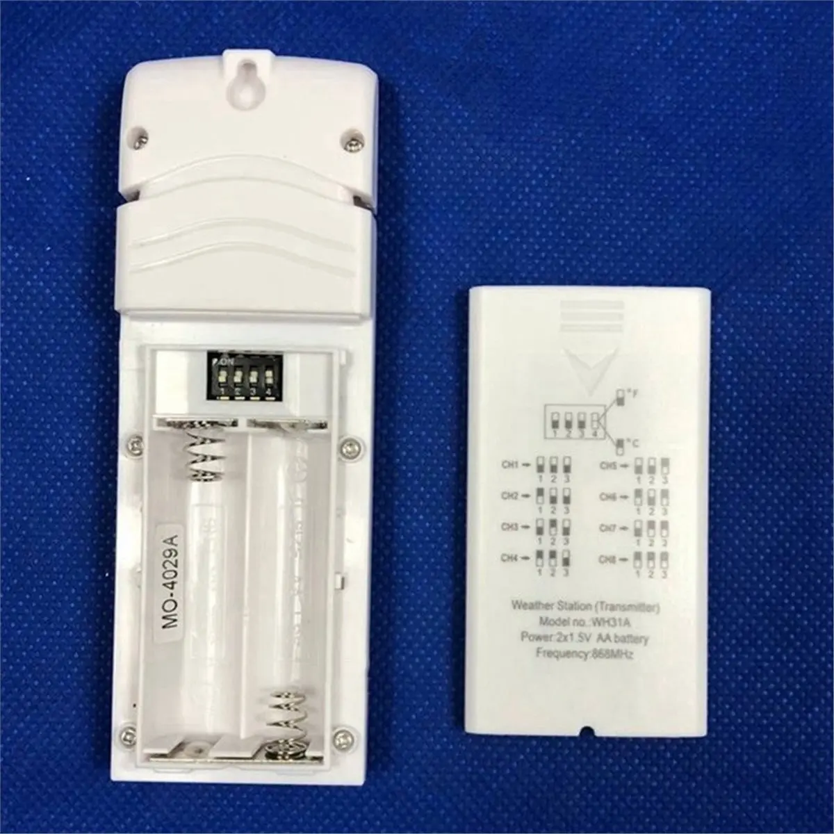 For / UNIT of 868Mhz Sensor for Wireless Weather Station Temperature Humidity HP3001-TR Sensor