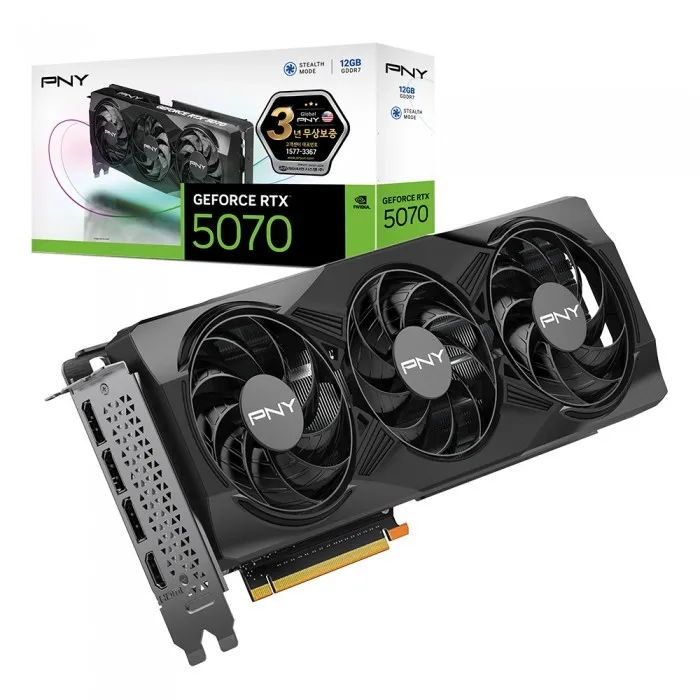 Pny Geforce Rtx 5070 D7 12Gb Triple Fan Jiexian