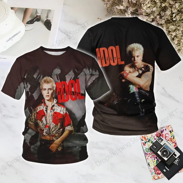 

Rock Band Idol 3D Print T-shirt Men Women Fashion Casual Oversized Short Sleeve Tops Tee Men Clothes Gothic Street Plus Size