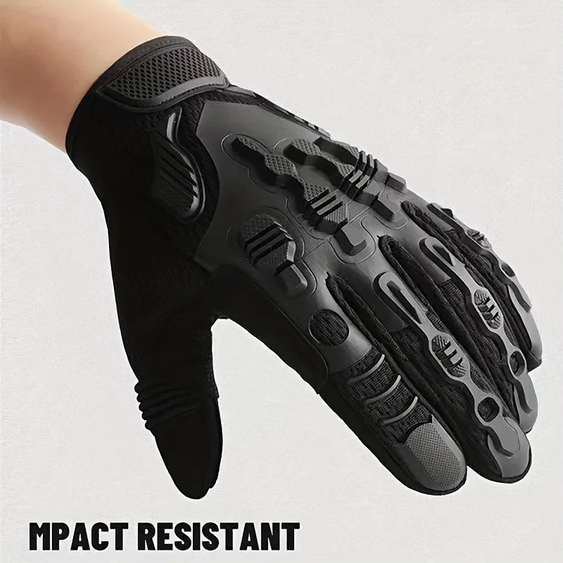 1Pair Hunting Tactical Full Fingers Gloves Breathable Non-slip Gloves Sports Cycling Fishing Hiking Outdoor Equipments for Men