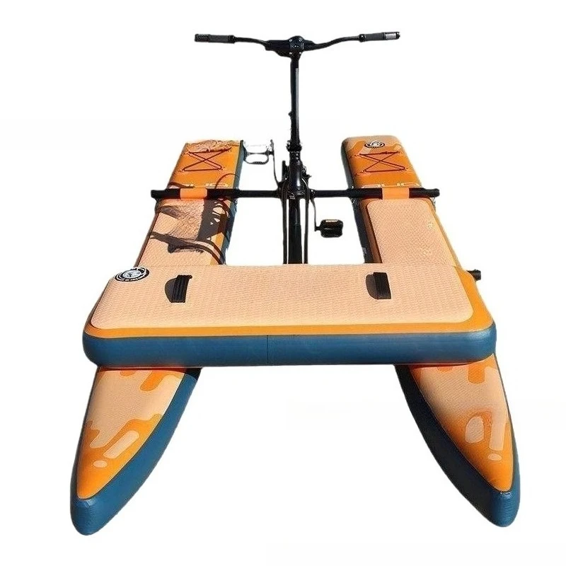 Water inflatable bicycle single and double pedal water walker water pedal boat scenic amusement