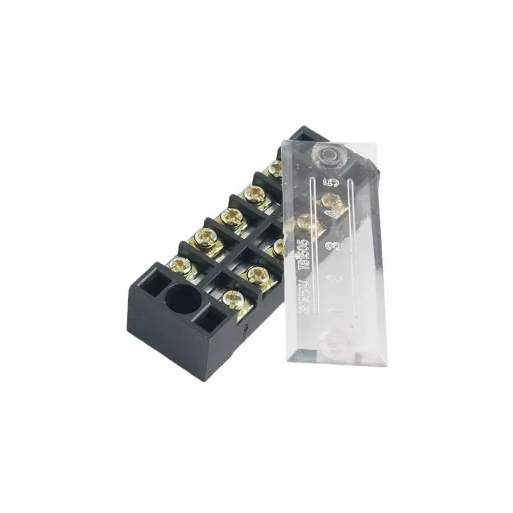 Elektrische Schraube Terminal Block Streifen Fix Isolierte Barriere Streifen Draht Stecker Kabel Kontakt Diy Elektronische Elektrische Stecker – Detail 1