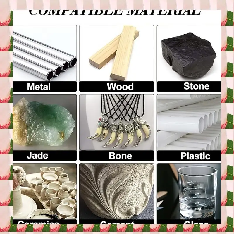 

A57I Tungsten Carbide Milling Bits Diamond Cutting Rotary Drill Bits Ideal Rotary Tools For Woodworking
