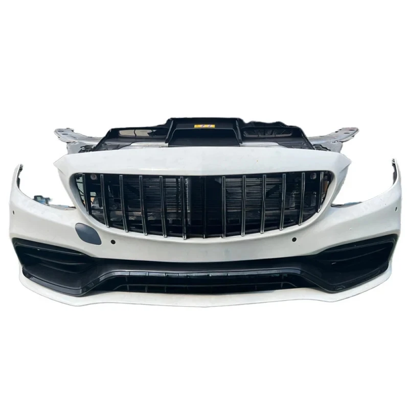 Upgrade Car Kit Including Front Bumper Assemb Radiator Fenders And Hood Fit W205 C63 Mods
