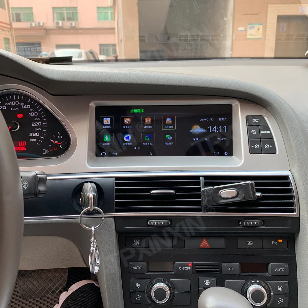 

Car Accessories Radio For Audi A6L 2005-2009 Android Auto GPS Navigation Multimedia Stereo Receiver Head Unit Offline Maps