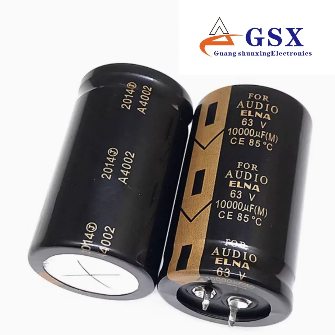 

Brand new original ELNA 63v10000uf FOR AUDIO Ina LAO original fever audio filter electrolytic capacitor