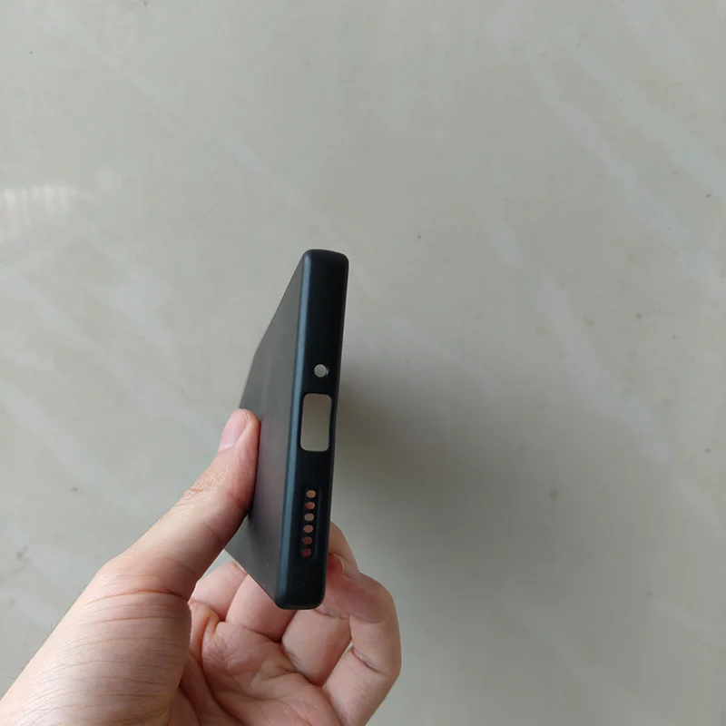 حافظة لهاتف ZTE Nubia Red Magic 10 Air حافظة رفيعة غير لامعة سوداء ناعمة من البولي يوريثان الحراري لهاتف RedMagic 10 غطاء خلفي من السيليكون الهوائي NX779J #6