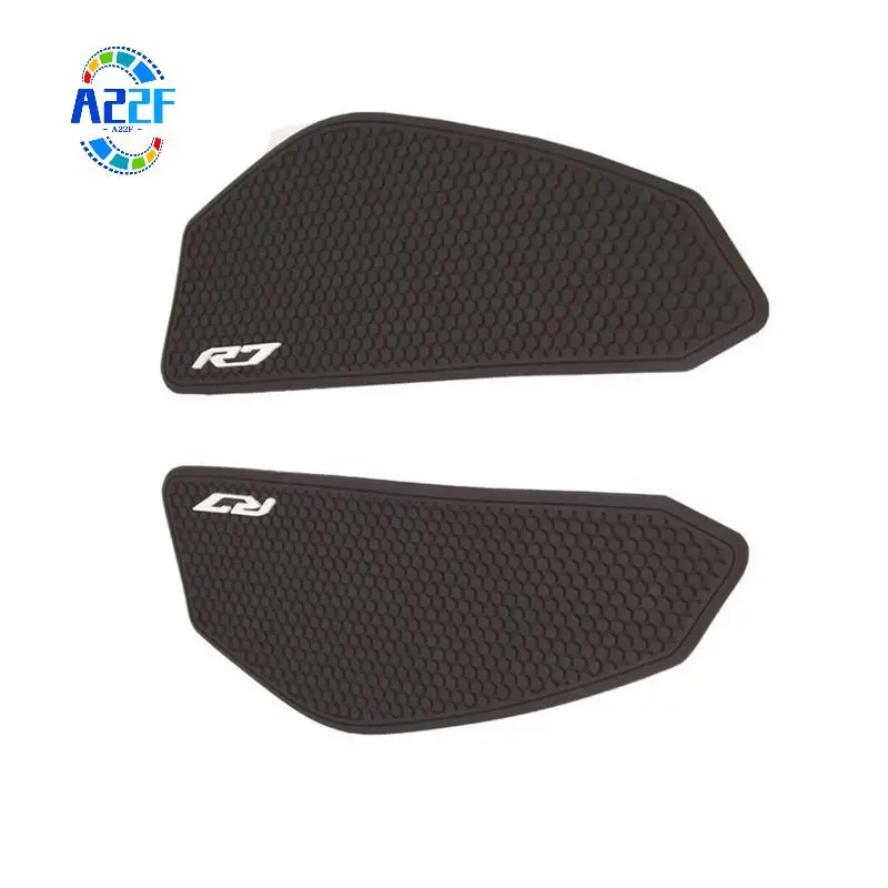 

A22F-Motorcycle Fuel Tank Pad For YAMAHA YZF R7 YZFR7 2021-2022 Knee Grip Traction Pad Tank Non-Slip Protector Stickers