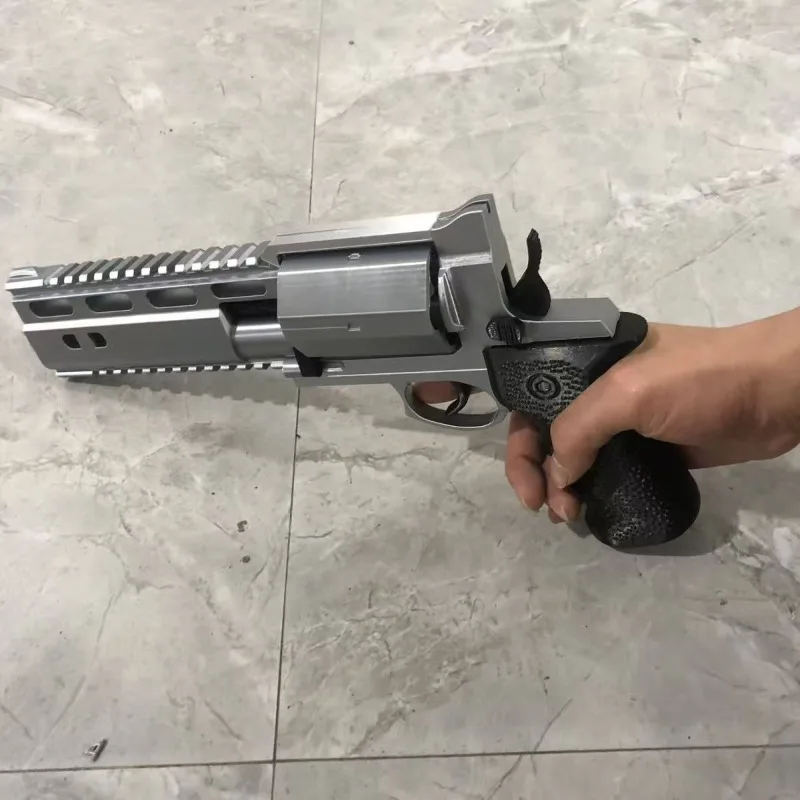 Requiem Leon Rsh-2 Revolver 3D Printing Guns Detachable Game Replica Cosply Leon Prop Collectibkle Ornamnets Toys view 3