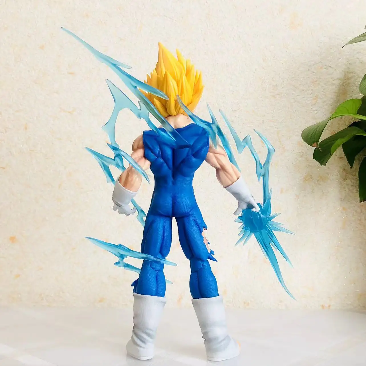 Figuras de acción de Anime de Dragon Ball Z, juguete de decoración de dibujos animados de Vegeta, autodestructo, estatua de Super Saiyan, 26cm