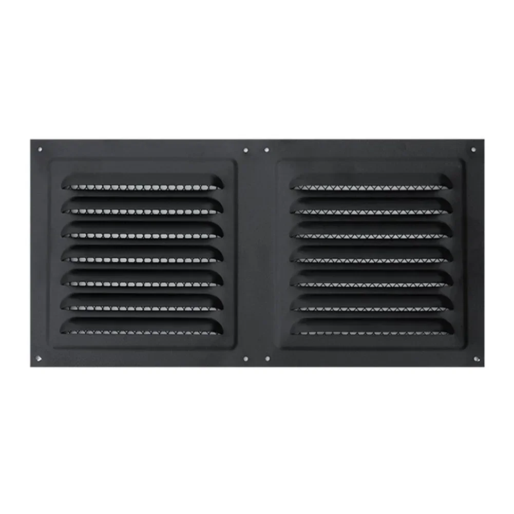 Ventilation Grille 150x300mm Exhaust Grille Painted Insect Protection Grille Ventilation And Heat Dissipation Louver Panel