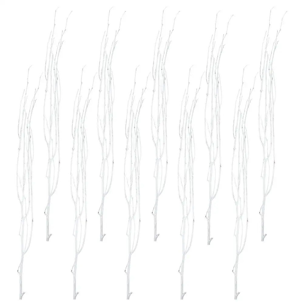 

12 Pcs Decoration Realistic Outdoors Home Ornament Branches for Household Dried Twig Natural Vase