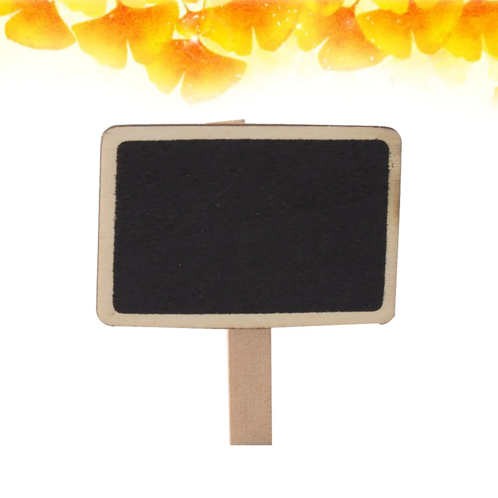 30 قطعة من مشابك السبورة الخشبية الصغيرة صديقة للبيئة وقوية لوحة الرسائل مقاطع الصور لتزيين حفلات الزفاف وأعياد الميلاد #3