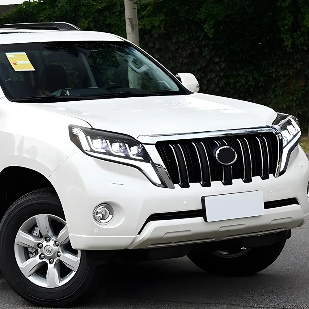 

For Toyota Prado 2014-2017 Car Front lamps Upgrade Three Projector Lens Plug and Play Accessories LED Auto Headlight Assembly
